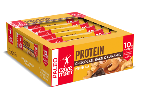 Chocolate Salted Caramel Protein Bars